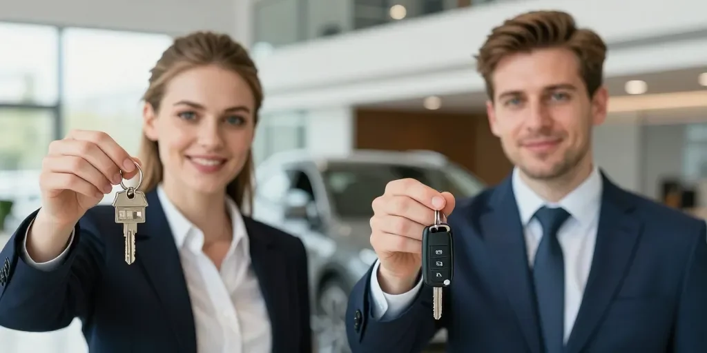 Agent de location : le secteur immobilier ou l'automobile, comment choisir ?