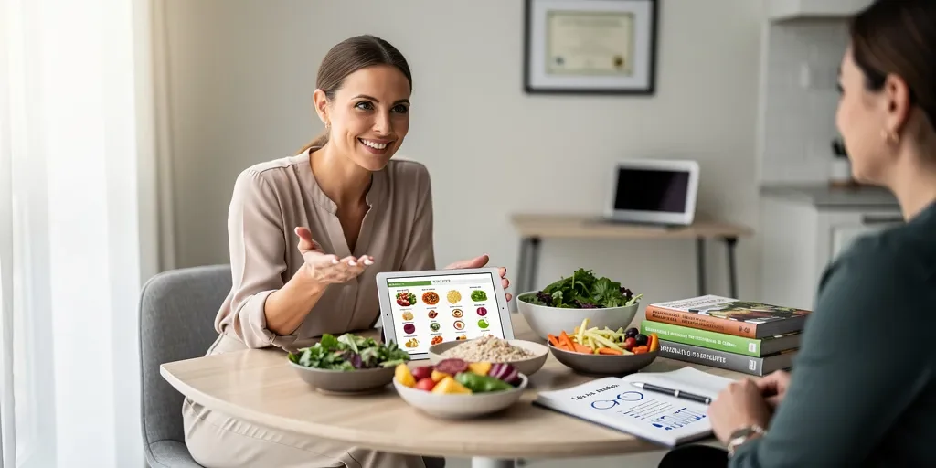 Devenir coach nutrition : le parcours à privilégier pour une reconversion rentable