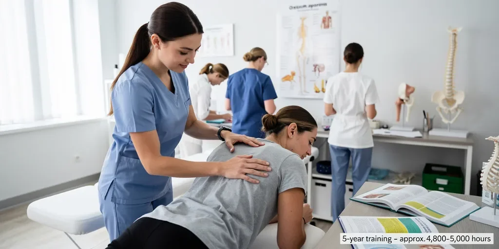 Durée formation ostéopathe : la formation dure combien d'années et d'heures ?