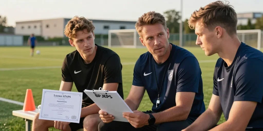 Éducateur sportif football : le BPJEPS ou la licence STAPS que choisir ?