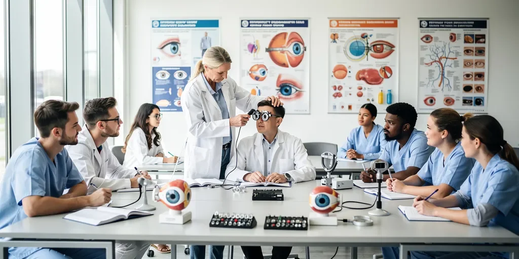 Etudes pour orthoptiste : le parcours de formation et les débouchés en France