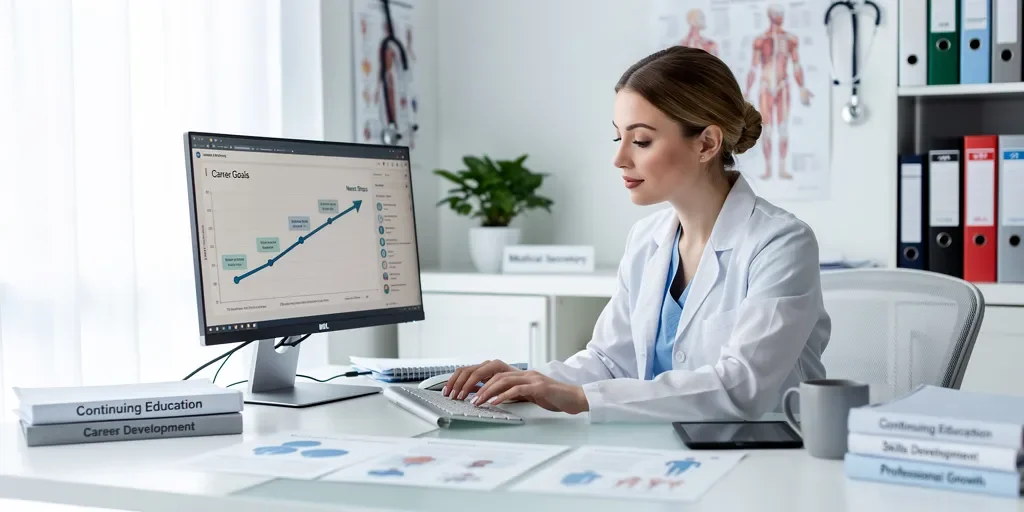 Évolution secrétaire médicale : comment construire la trajectoire professionnelle ?