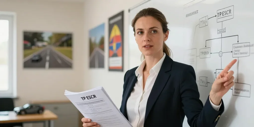 Formatrice auto ecole : le parcours pour obtenir le TP ECSR ?